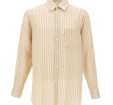 PAUL SMITH Camicia over a righe BEIGE Uomo 