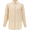 PAUL SMITH Camicia over a righe BEIGE Uomo 