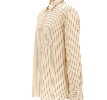 PAUL SMITH Camicia over a righe BEIGE Uomo 