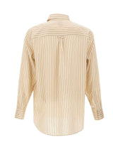 PAUL SMITH Camicia over a righe BEIGE Uomo 