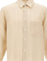 PAUL SMITH Camicia over a righe BEIGE Uomo 