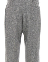 PAUL SMITH Pantaloni in lana Donegal GREY Uomo 