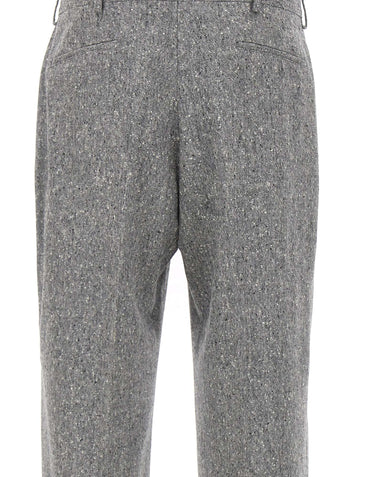 PAUL SMITH Pantaloni in lana Donegal GREY Uomo 