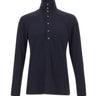PAUL SMITH Maglia in cotone e lino a collo alto BLUE Uomo 