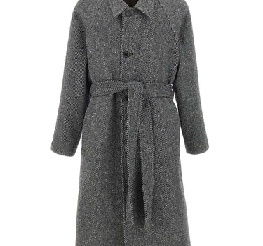 PAUL SMITH Cappotto in lana a righe MULTICOLOR Uomo 
