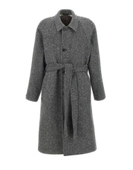 PAUL SMITH Cappotto in lana a righe MULTICOLOR Uomo 