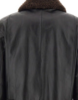 PAUL SMITH Giacca da aviatore in pelle BLACK Uomo 