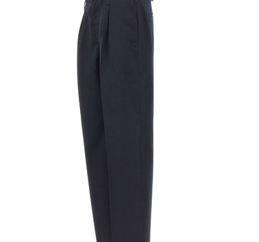 PAUL SMITH Pantaloni comodi in twill di lana BLUE Uomo 