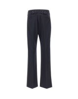PAUL SMITH Pantaloni comodi in twill di lana BLUE Uomo 