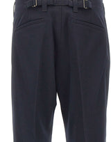 PAUL SMITH Pantaloni comodi in twill di lana BLUE Uomo 