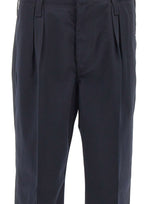 PAUL SMITH Pantaloni comodi in twill di lana BLUE Uomo 
