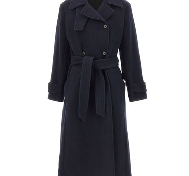PAUL SMITH Cappotto cocoon in misto lana BLUE Donna 