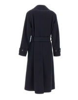 PAUL SMITH Cappotto cocoon in misto lana BLUE Donna 