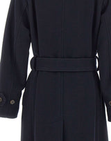 PAUL SMITH Cappotto cocoon in misto lana BLUE Donna 
