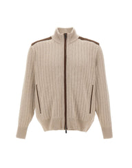 Cardigan in lana e cashmere 15311210 119 PAUL&SHARK 