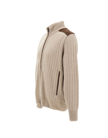 Cardigan in lana e cashmere 15311210 119 PAUL&SHARK 