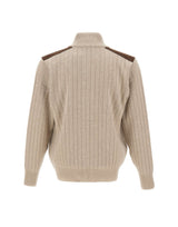 Cardigan in lana e cashmere 15311210 119 PAUL&SHARK 