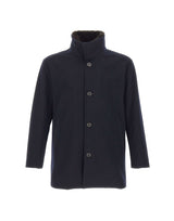PAUL&SHARK Cappotto in cashmere con pettorina staccabile BLUE Uomo 