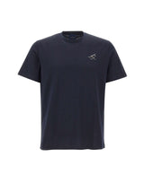 T-shirt in cotone con logo 16311627 050 PAUL&SHARK 
