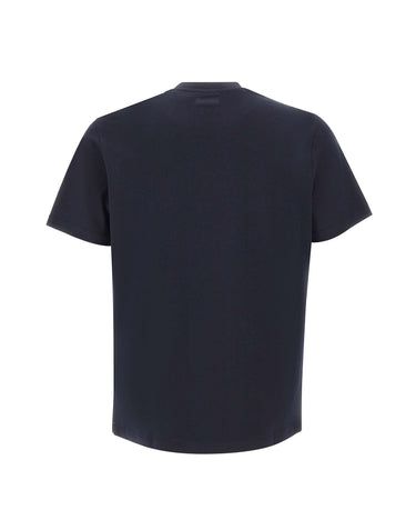 T-shirt in cotone con logo 16311627 050 PAUL&SHARK 