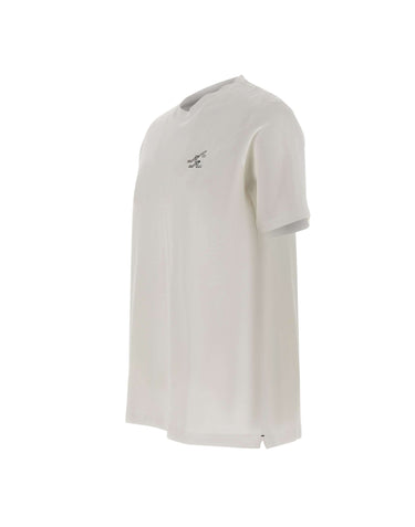 T-shirt in cotone con logo 16311627 965 PAUL&SHARK 