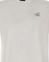T-shirt in cotone con logo 16311627 965 PAUL&SHARK 