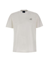 T-shirt in cotone con logo 16311627 965 PAUL&SHARK 