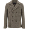 PAUL&SHARK Cappotto doppiopetto in lana chevron BROWN Uomo 