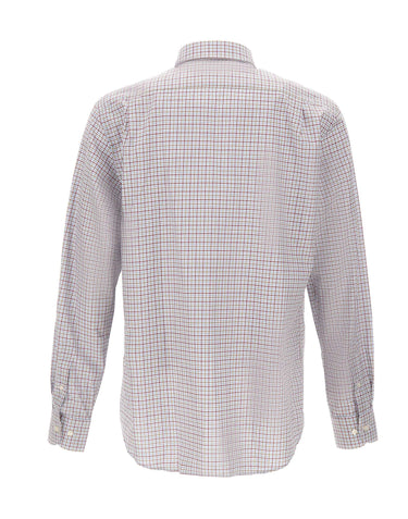 PAUL&SHARK Camicia in cotone a quadretti MULTICOLOR Uomo 