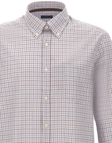 PAUL&SHARK Camicia in cotone a quadretti MULTICOLOR Uomo 