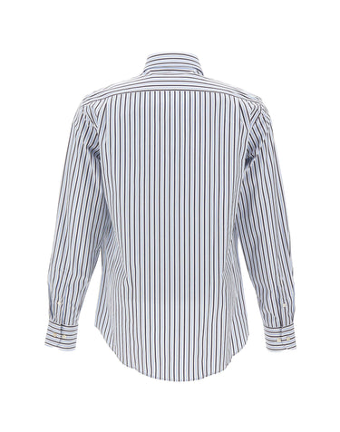 Camicia in cotone a righe 16313134 VN9 PAUL&SHARK 