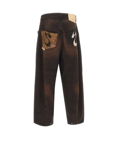PDF Jeans "The New Leggenda" BROWN Uomo 