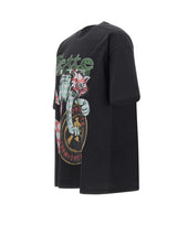 PDF T-shirt "The New Boy Seven Cat" BLACK Uomo 