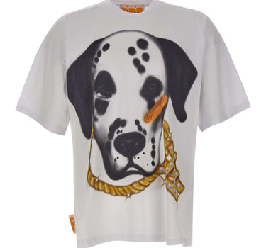 PDF T-shirt "The New Boy Good Boy" WHITE Uomo 