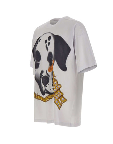 PDF T-shirt "The New Boy Good Boy" WHITE Uomo 