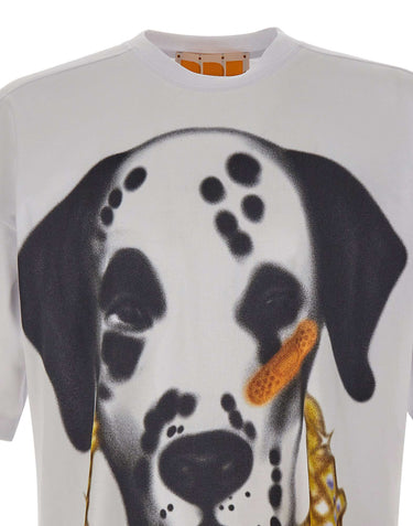 PDF T-shirt "The New Boy Good Boy" WHITE Uomo 