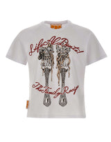 PDF T-shirt "The New Skini Barti Life Al Dente" WHITE Uomo 