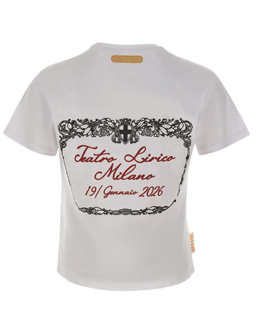 PDF T-shirt "The New Skini Barti Life Al Dente" WHITE Uomo 