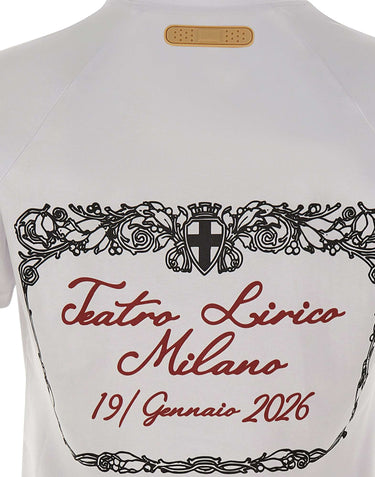 PDF T-shirt "The New Skini Barti Life Al Dente" WHITE Uomo 