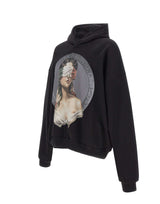PDF Felpa con cappuccio "Mi Fortuna" BLACK Uomo 