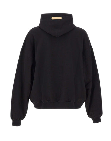 PDF Felpa con cappuccio "Mi Fortuna" BLACK Uomo 