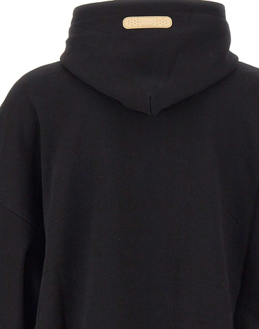 PDF Felpa con cappuccio "Mi Fortuna" BLACK Uomo 