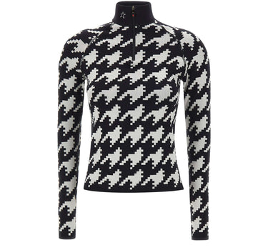 PERFECT MOMENT Maglia termica in tessuto jacquard MULTICOLOR Donna 
