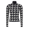 PERFECT MOMENT Maglia termica in tessuto jacquard MULTICOLOR Donna 