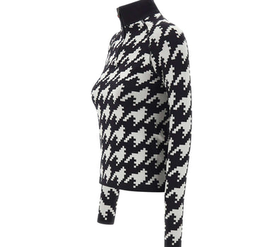 PERFECT MOMENT Maglia termica in tessuto jacquard MULTICOLOR Donna 