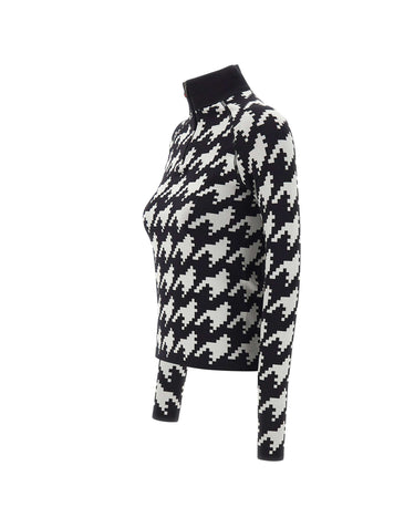 PERFECT MOMENT Maglia termica in tessuto jacquard MULTICOLOR Donna 