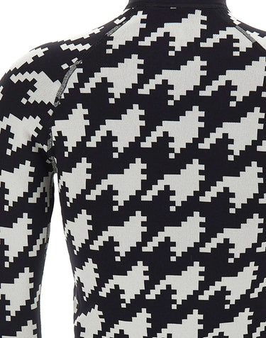 PERFECT MOMENT Maglia termica in tessuto jacquard MULTICOLOR Donna 