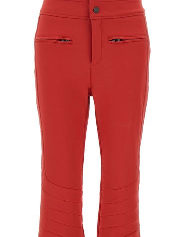PERFECT MOMENT Pantaloni da sci "Aurora" a vita alta RED Donna 