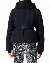 PERFECT MOMENT Piumino "Waisted Classic" BLACK Donna 