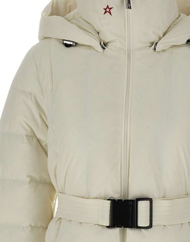 PERFECT MOMENT Piumino "Waisted Classic" WHITE Donna 